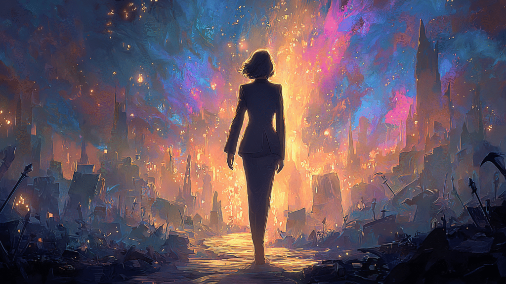 Speaker choosing between scattered tactics and complete keynote marketing system